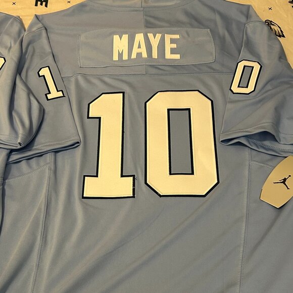 Nike NORTH CAROLINA Tar Heels DRAKE MAYE Men's JERSEY M,L,XL,2X by Nike PATRIOTS - Picture 3 of 6